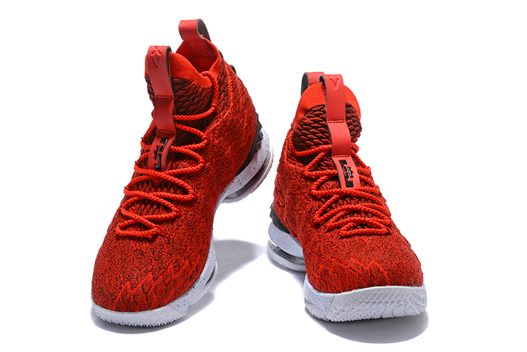 Nike LeBron 15 University Red/White Men's Basketball Shoes