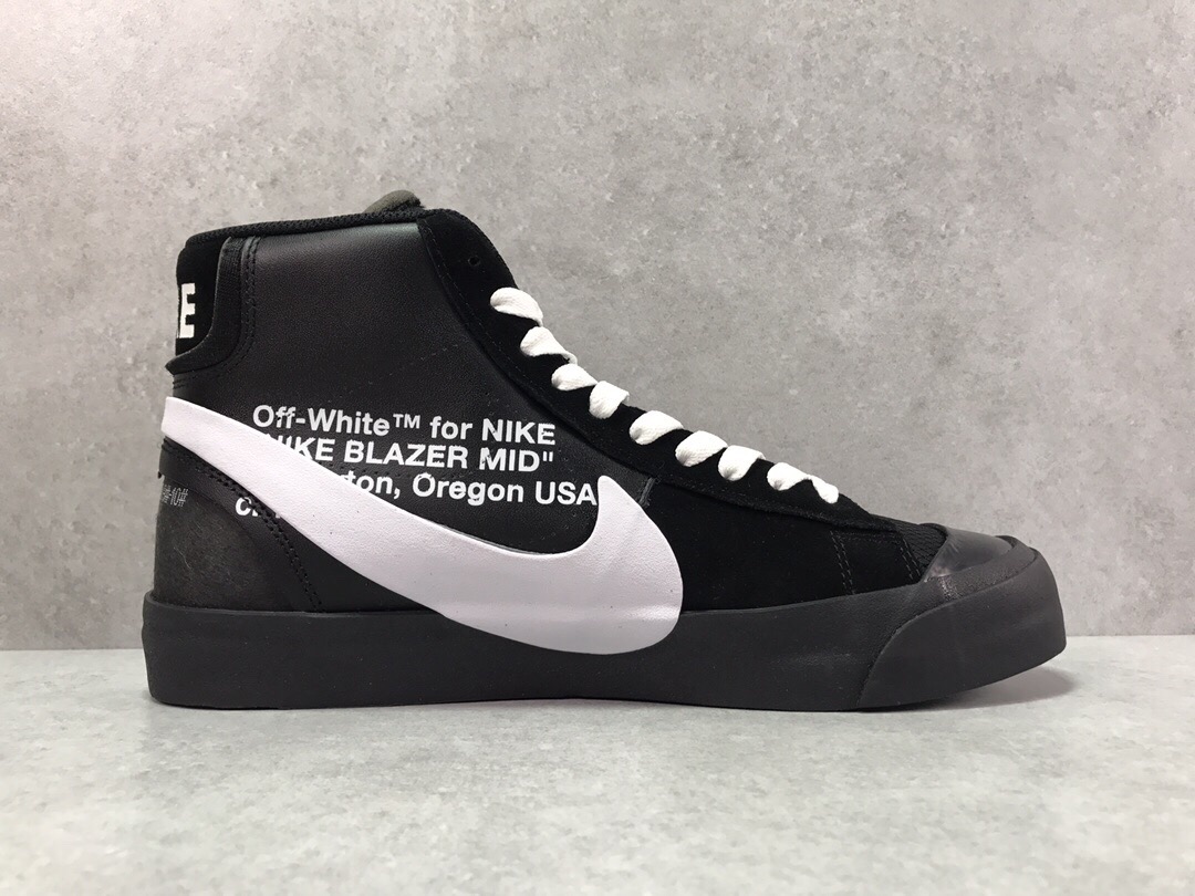 x Nike Blazer Mid Black/White AA3832-001