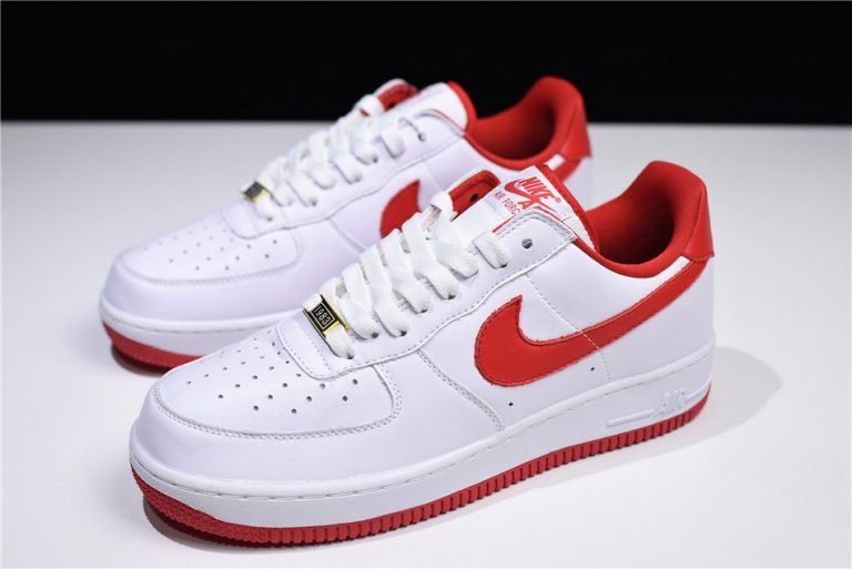 Nike Air Force 1 Low Retro CT16 QS "Fo Fi Fo" White/University Red-Gold