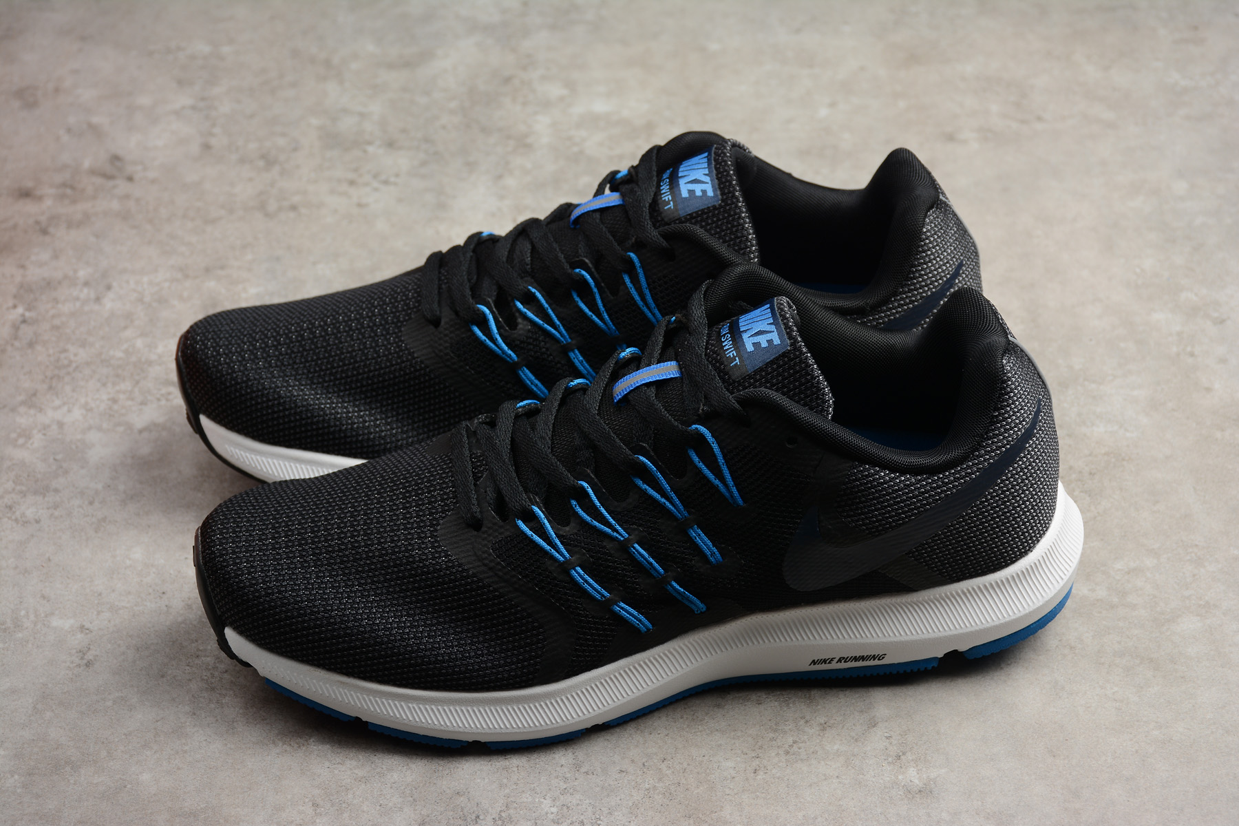 Nike Run Swift Anthracite/Obsidian-Black Running Shoes ...