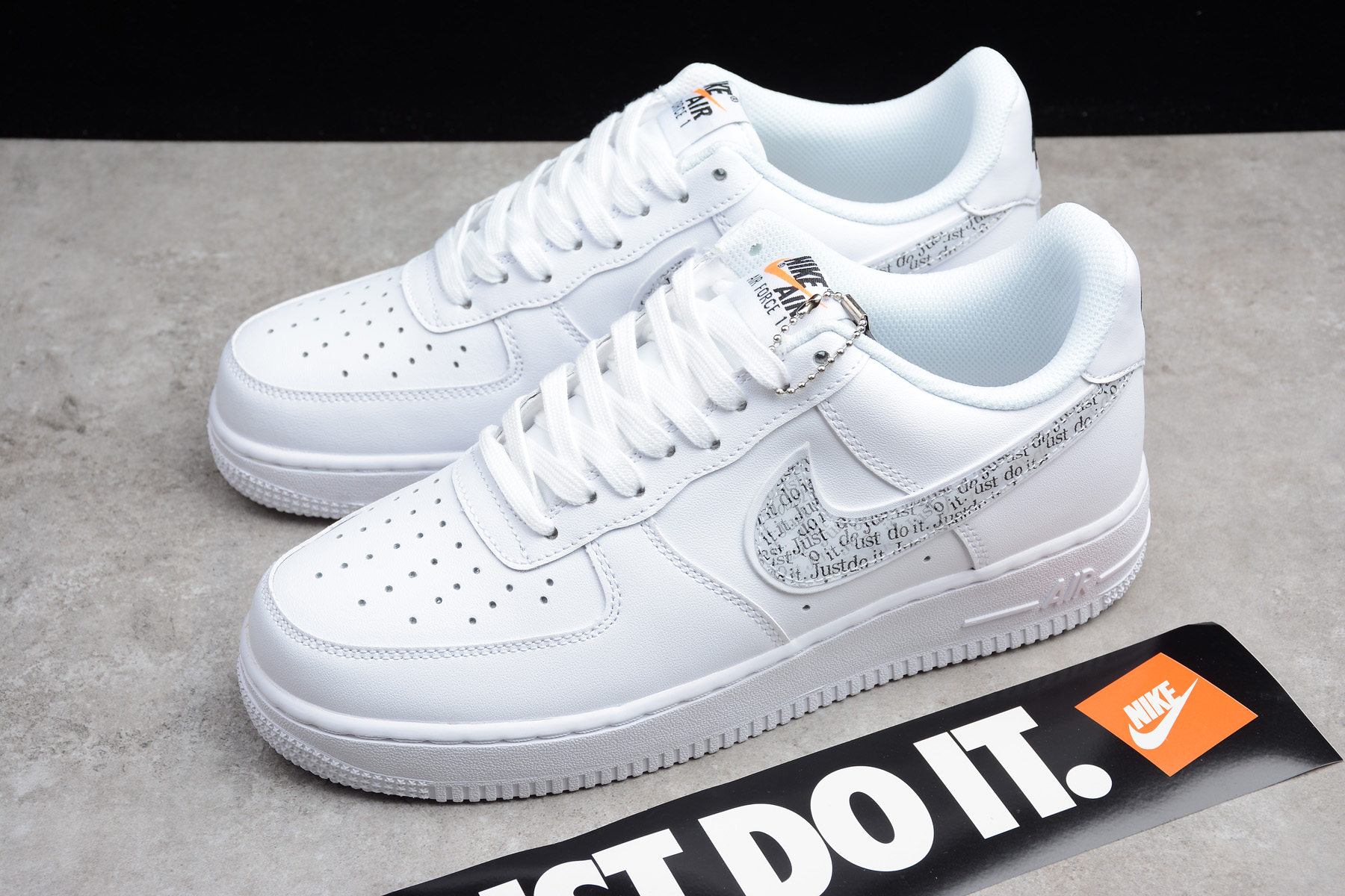 just do it nike air force ones