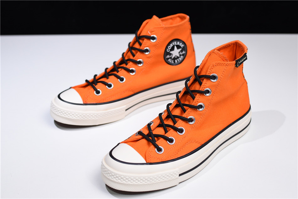 converse shoes orange