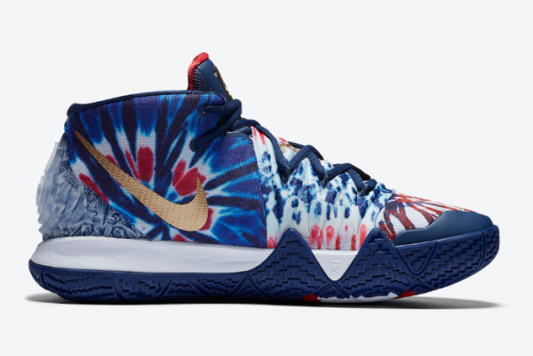 Nike Kyrie S2 Hybrid “Tie-Dye” Blue Red Shoes CT1971-400 Sale-1