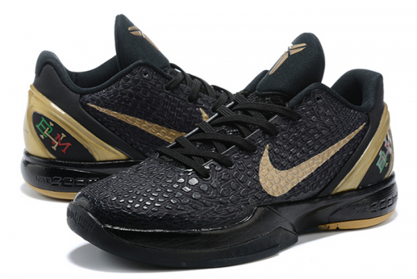 Nike Kobe 6 Protro “BHM” Black/Metallic Gold For Sale-3
