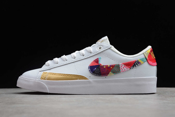 New Nike Blazer Low LE Chinese New Year White/Multi-Color Shoes BV6655-116