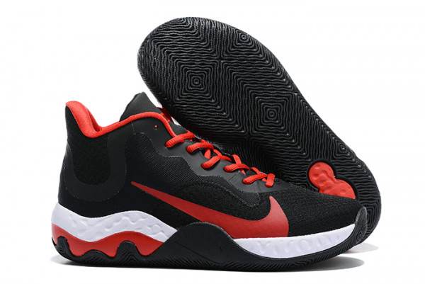 Latest Nike Renew Elevate Black/Varsity Red-White Shoes-2