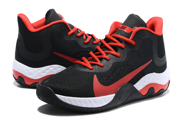 Latest Nike Renew Elevate Black/Varsity Red-White Shoes-3