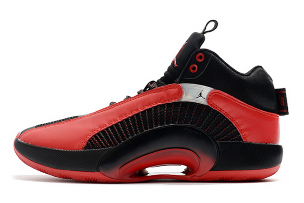 2020 Air Jordan 35 XXXV “Chicago Bulls” Black/Gym Red-White Shoes