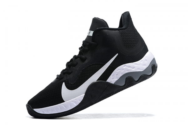 2020 Nike Renew Elevate Black/White-Wolf Grey