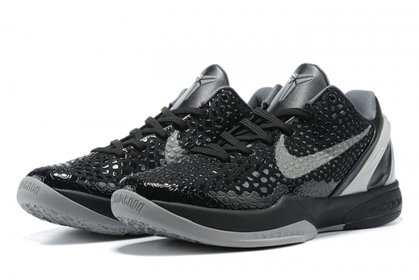 2020 Newest Nike Kobe 6 Protro Black/Grey Shoes For Sale-4