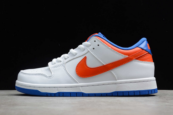 2020 Hot Sale Nike SB Dunk Low Pro White/Royal Blue-Red Sneakers 304292-103
