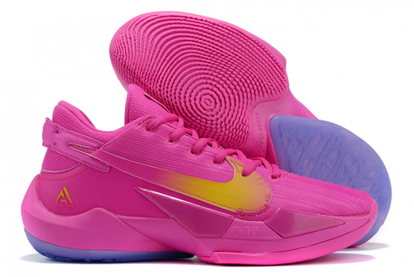Nike Zoom Freak 2 Vivid Pink/Yellow For Cheap-1