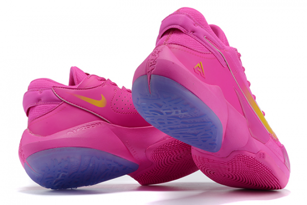 Nike Zoom Freak 2 Vivid Pink/Yellow For Cheap-3