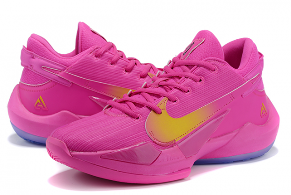 Nike Zoom Freak 2 Vivid Pink/Yellow For Cheap-2