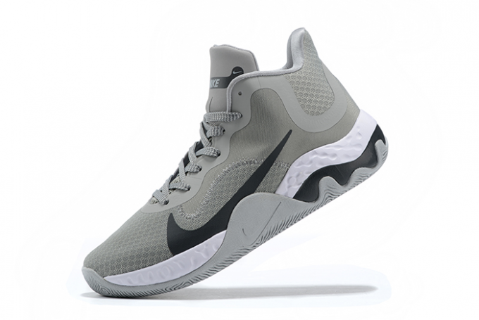 Nike Renew Elevate Cool Grey/Black-White Basketball Shoes Outlet Online