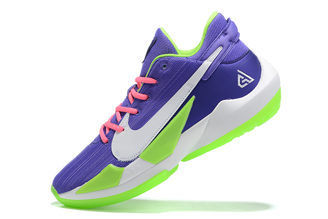 Nike Zoom Freak 2 “Christmas” Purple/Green-White For Sale