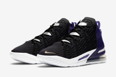 Nike LeBron 18 EP Lakers Hot Sale CQ9284-004-3