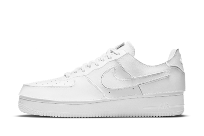 2021 Latest Nike Air Force 1/1 White White CV1758-100 On Sale