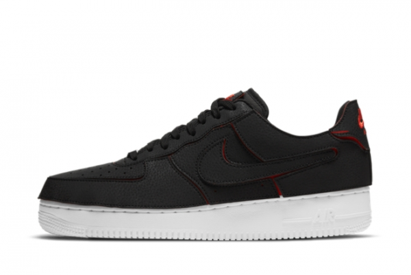 2021 New Nike Air Force 1/1 Black/Chile Red/Pine Green For Sale DD2429-001