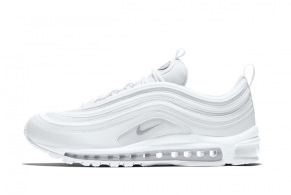 2021 New Nike Air Max 97 Triple White For Sale 921826-101