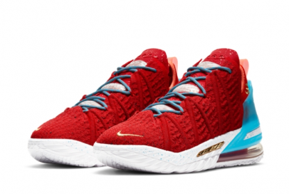 2021 New Nike Lebron 18 Gong Xi Fa Cai For Sale CW3155-600 -2