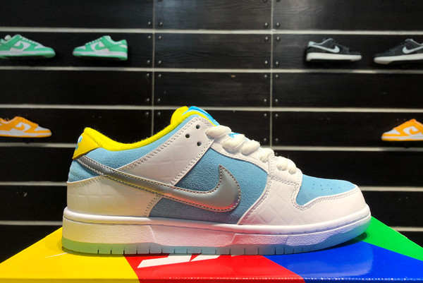 2021 New DH7687-400 Nike SB Dunk Low Pro FTC Lagoon Pulse For Sale