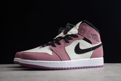 2022 New DC7267-500 Wmns Air Jordan 1 Mid Berry Pink For Sale-2